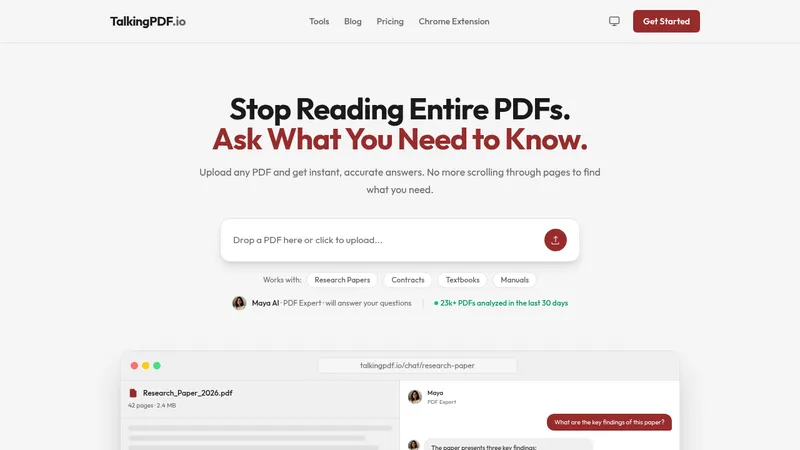talkingpdf website