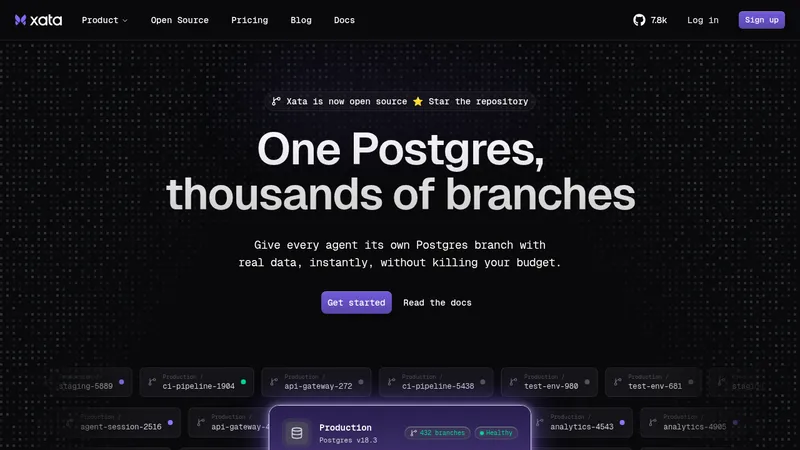 xata website
