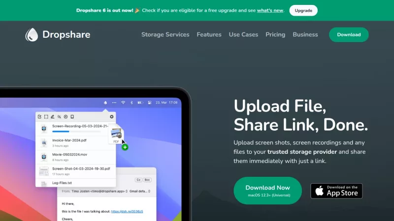 Dropshare Apps screenshot