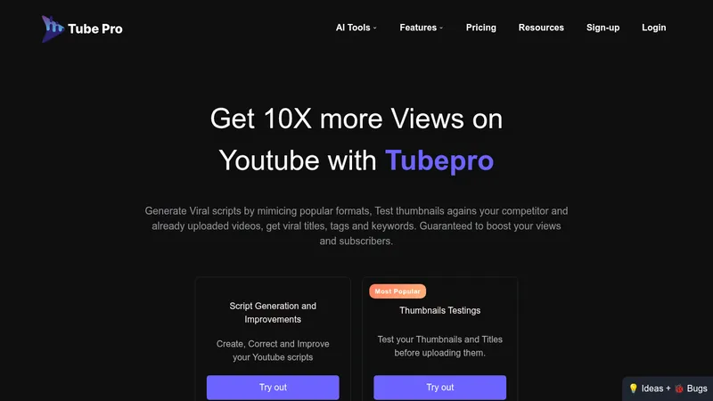 tubepro website