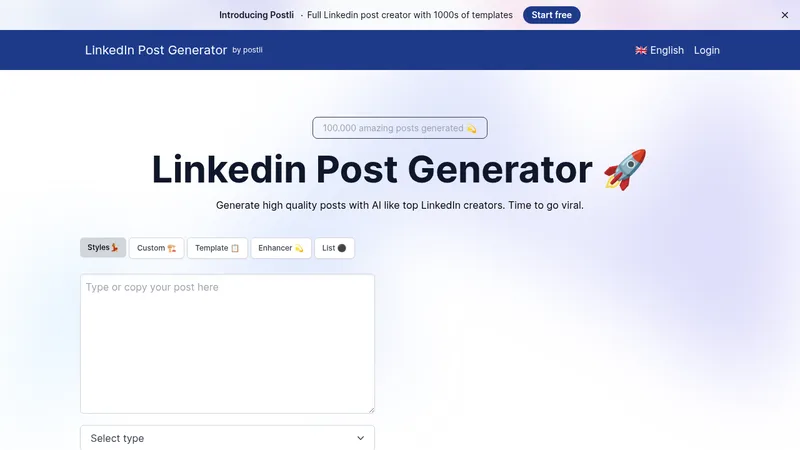 postli website