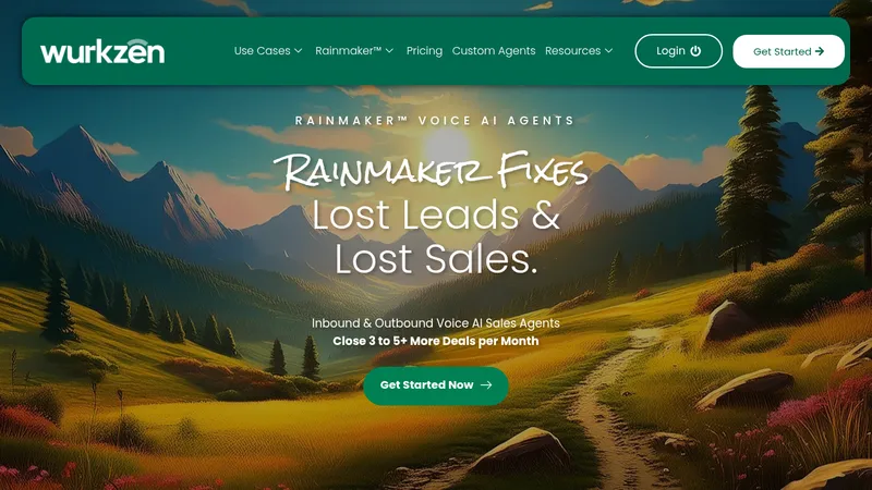 wurkzen rainmaker™ website
