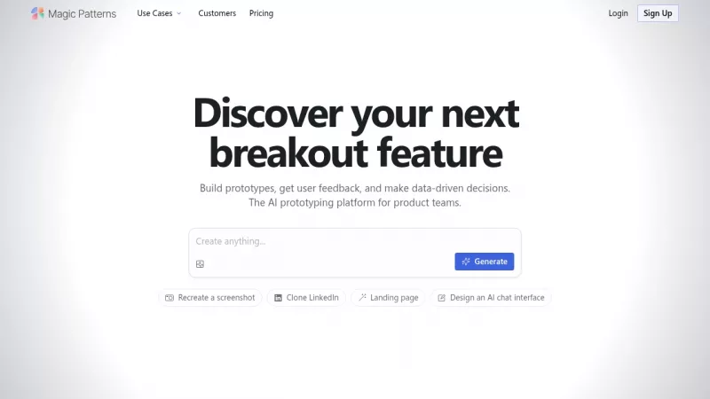 Magic Patterns screenshot