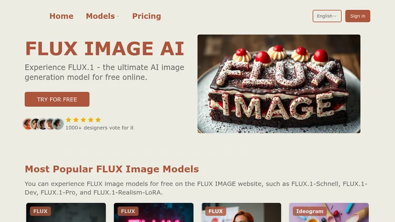 flux image ai website