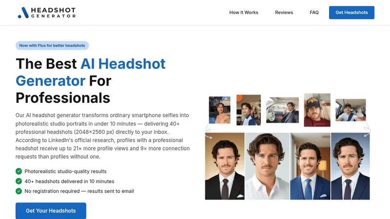 ai headshot generator website