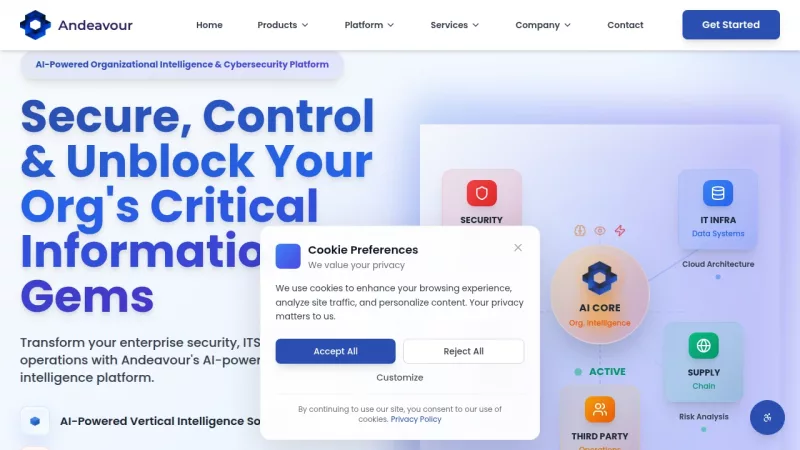 Andeavour screenshot