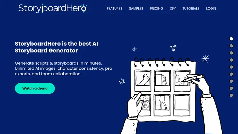 storyboardhero website