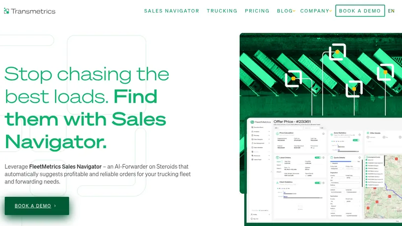fleetmetrics sales navigator website
