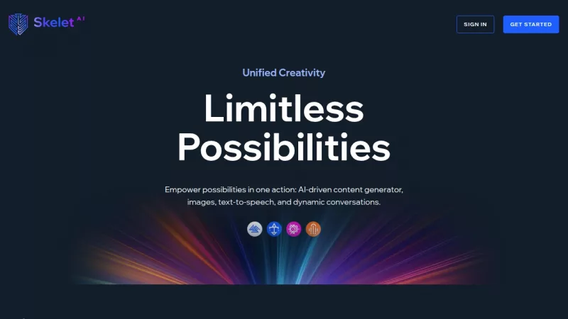 Skelet AI screenshot