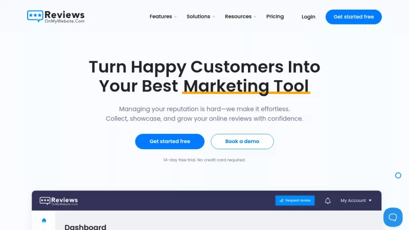 ReviewsOnMyWebsite screenshot