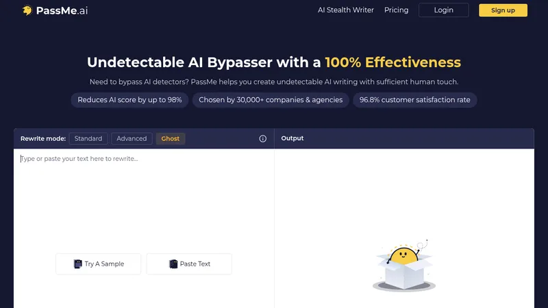 passme ai website