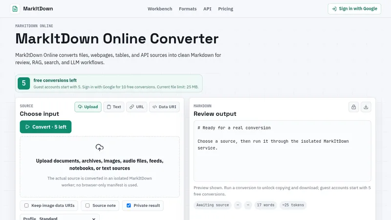 MarkItDown.store