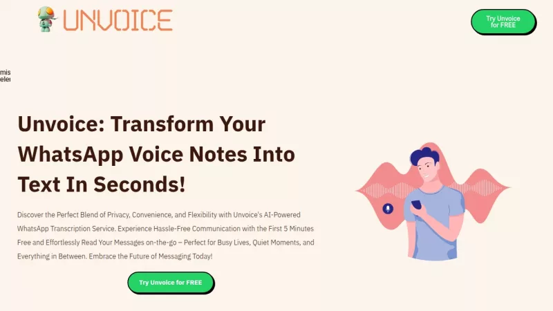 Unvoice screenshot
