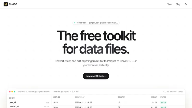 chatdb website