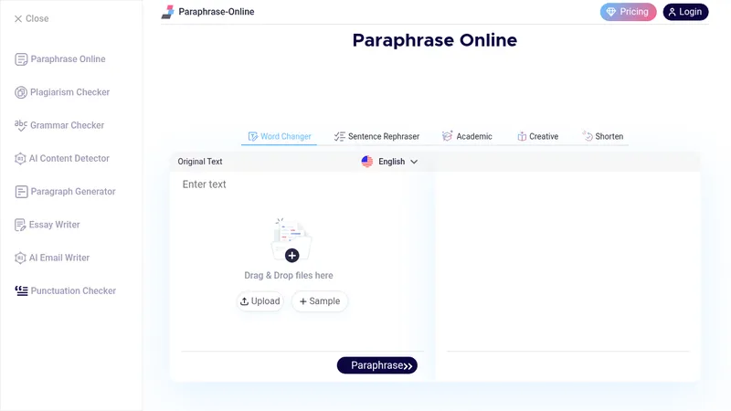 paraphrase online website