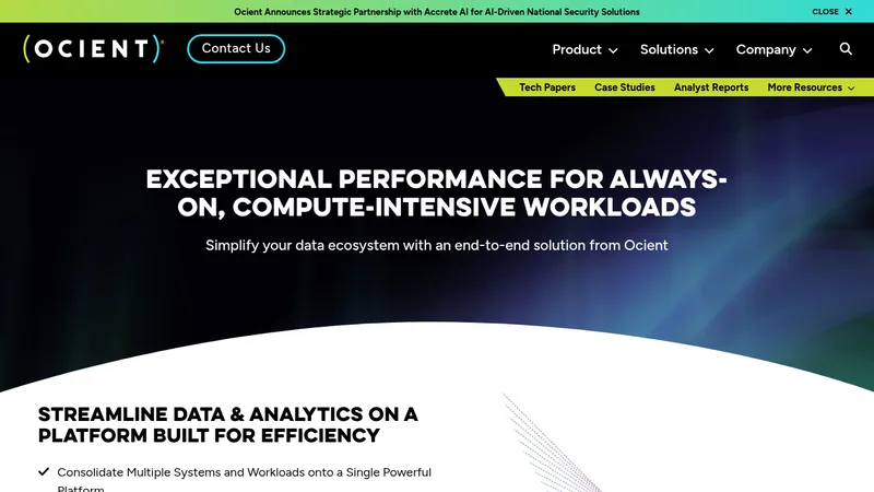 ocient website