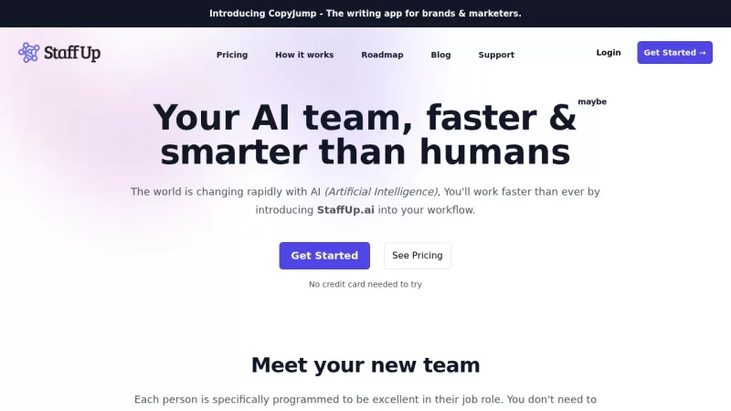 StaffUp.ai screenshot