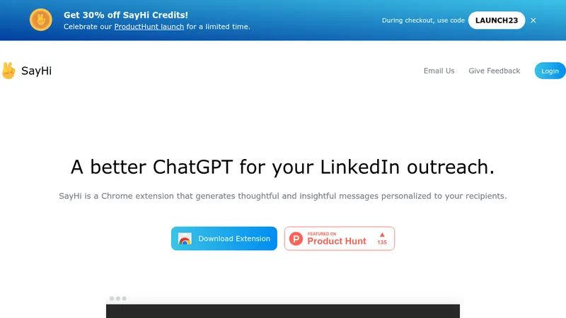 sayhi website