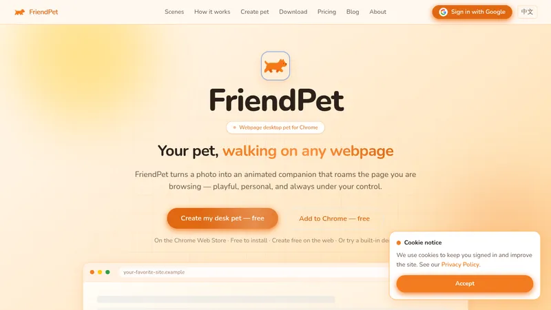 friendpet website