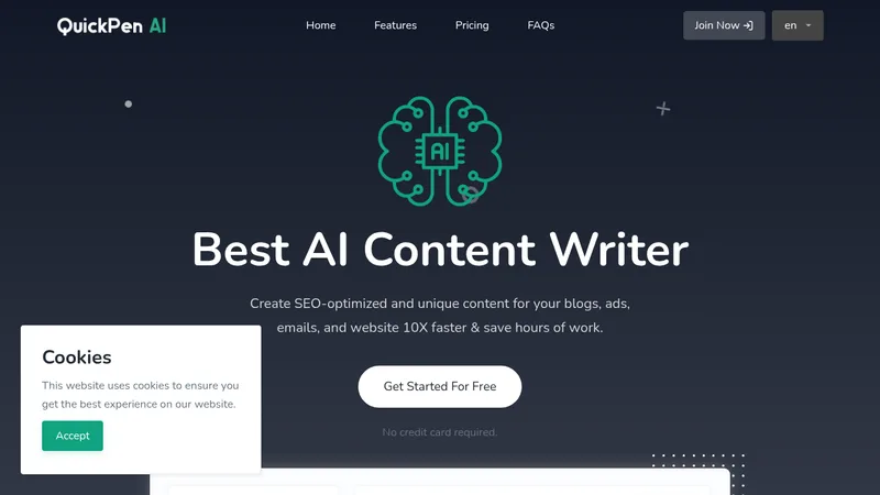 quickpenai website