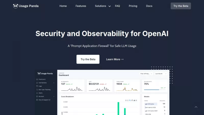 Usage Panda screenshot
