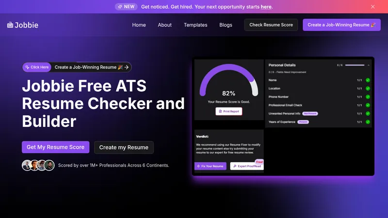 jobbie website
