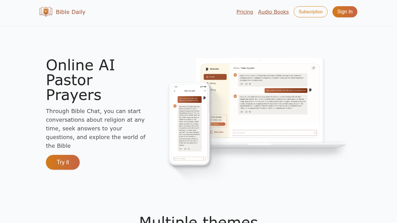 bible daily website
