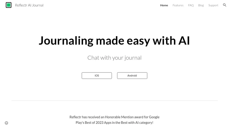 reflectr ai website