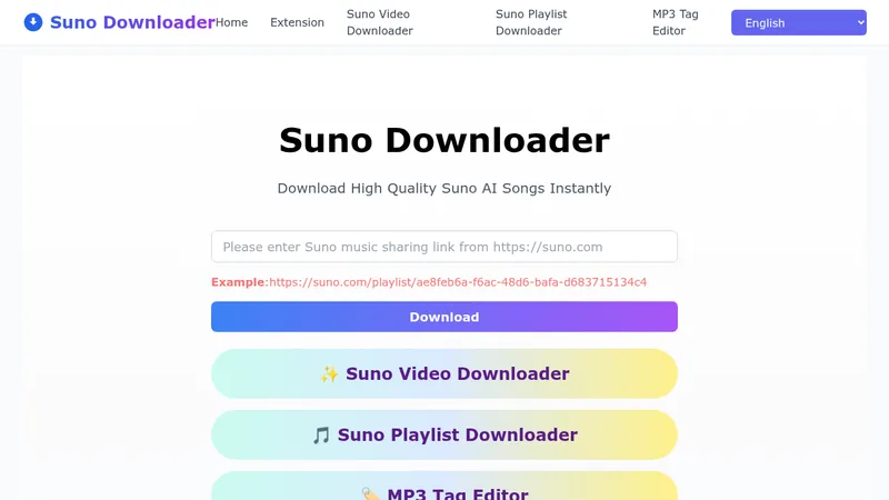 suno downloader website