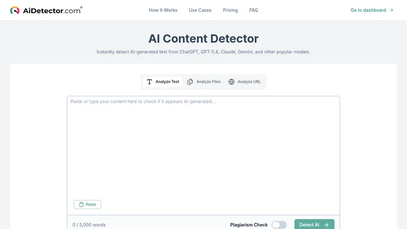 ai detector website