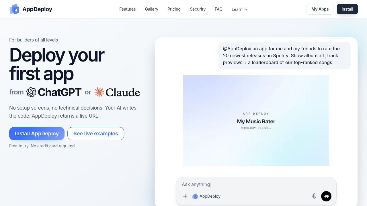 appdeploy website