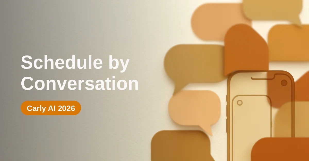 Carly AI in 2026: Scheduling Executives Over Email and SMS, No Booking Links