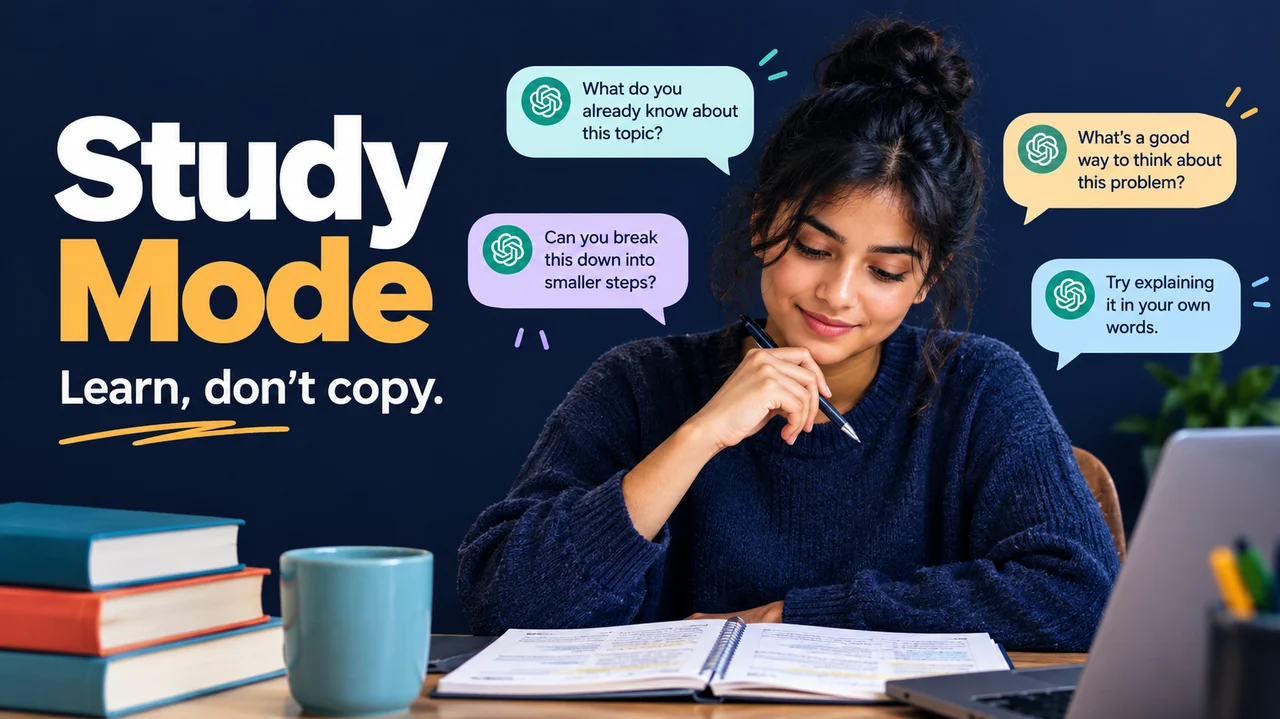 ChatGPT Study Mode: Learn Faster Without Copying Answers (Prompts Kids & Students Can Use)