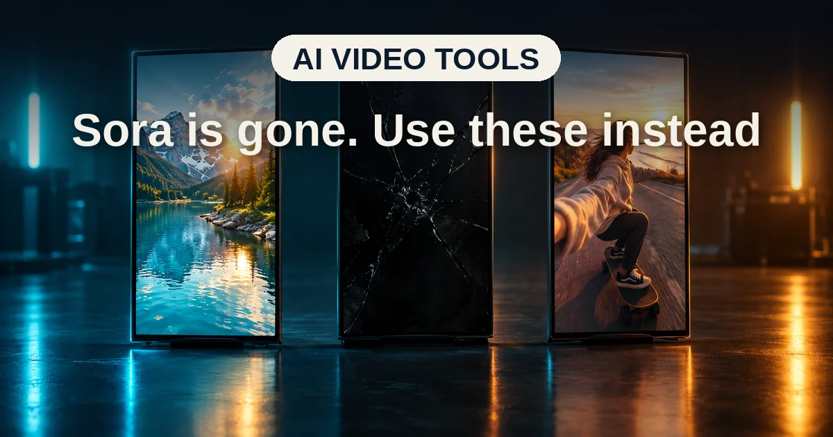 Best AI Video Generators 2026: What to Use After Sora Shut Down