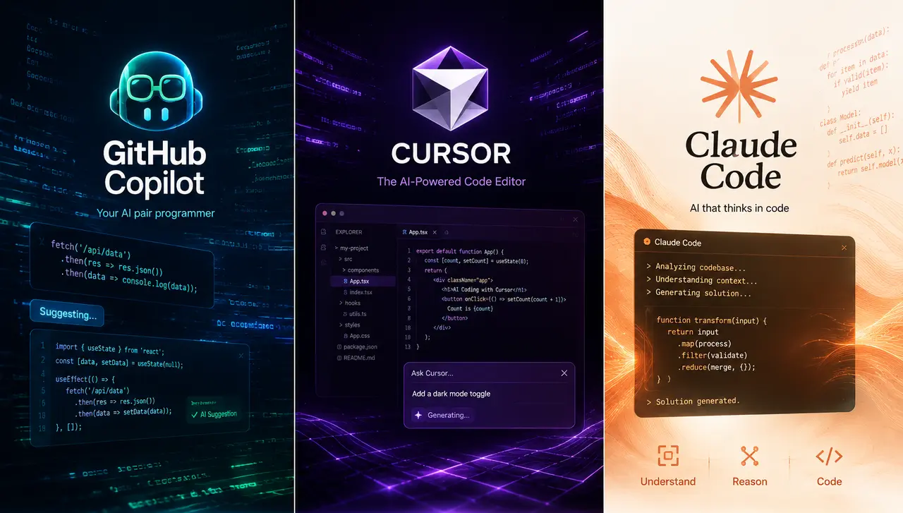 GitHub Copilot vs Cursor vs Claude Code: The Ultimate AI Coding Battle in 2026