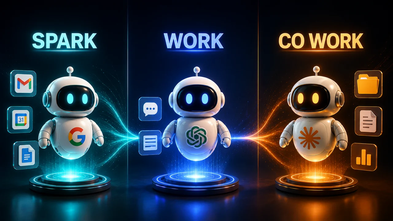 How to Actually Use Your AI's New Agent Mode (Claude Cowork, Chatgpt Work, and Gemini Spark)