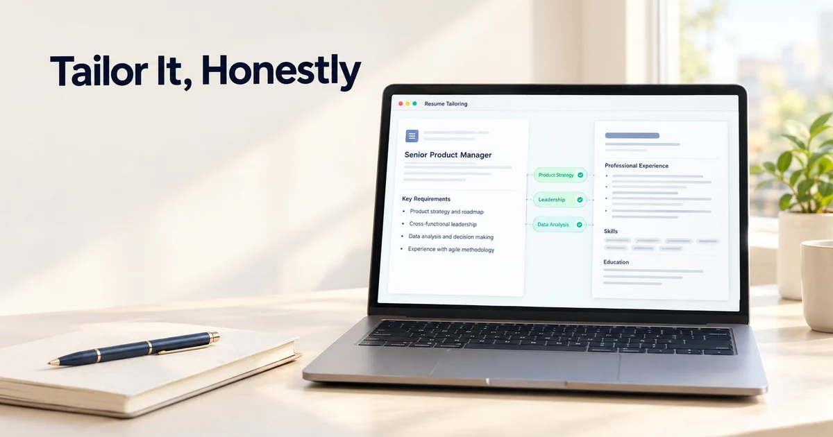 How to Tailor a Resume with AI (Without Falling for the ATS Myths)
