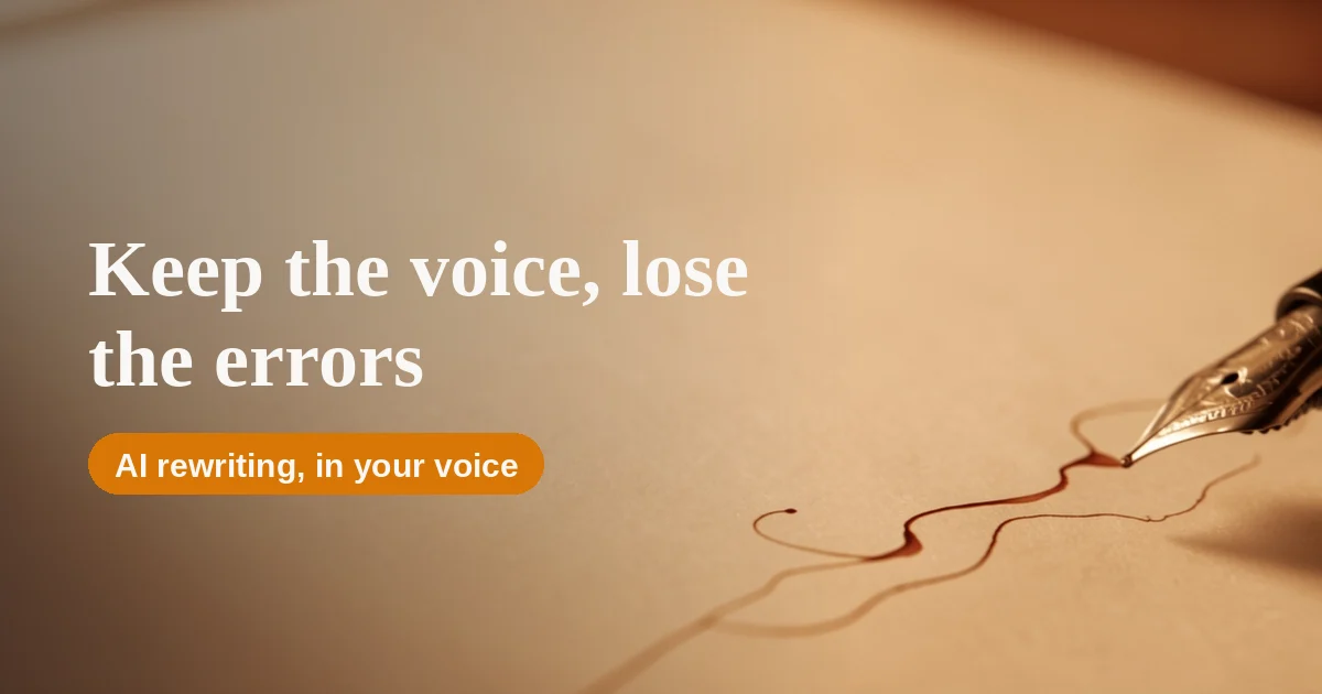 Rewrite with AI without Erasing Your Voice (2026): The Style Card Method