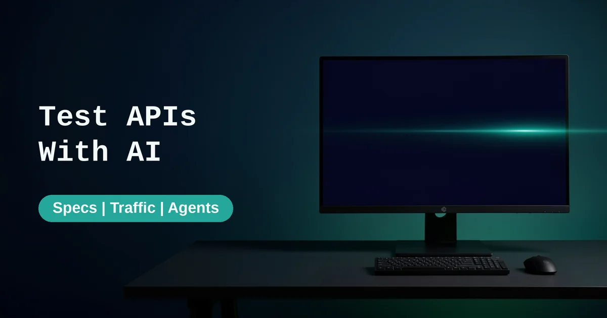 Specs, Traffic, or Agents? Three Ways to Test APIs With AI (2026)