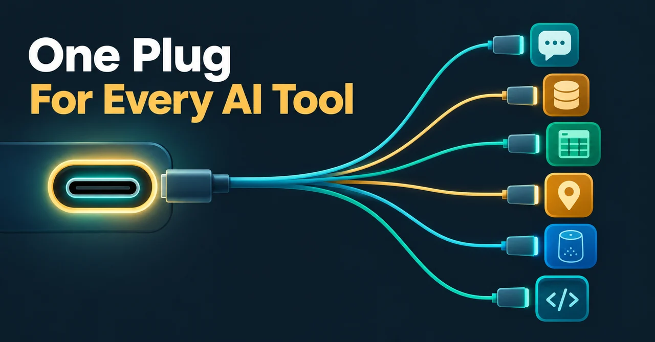 What Is MCP? The Protocol That Lets Your AI Agent Talk to Everything