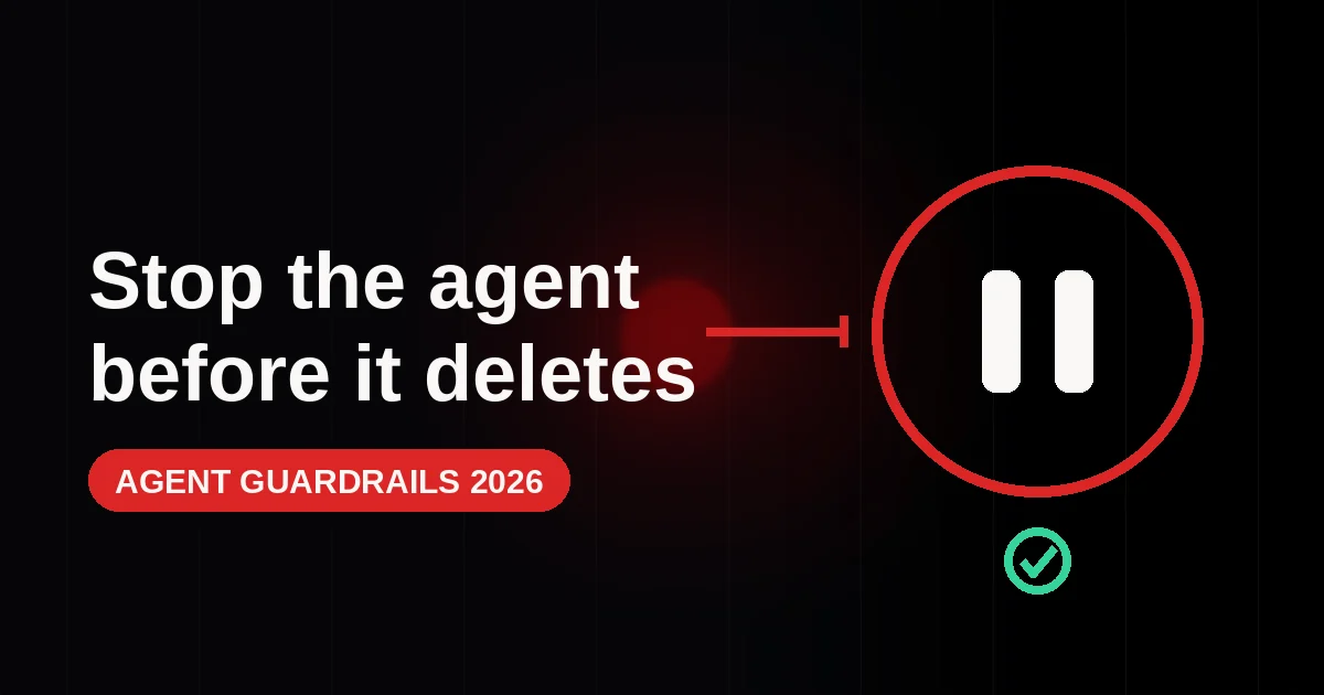 When the Agent Deletes Production: Guardrails and Approval Tools That Actually Stop AI Agents