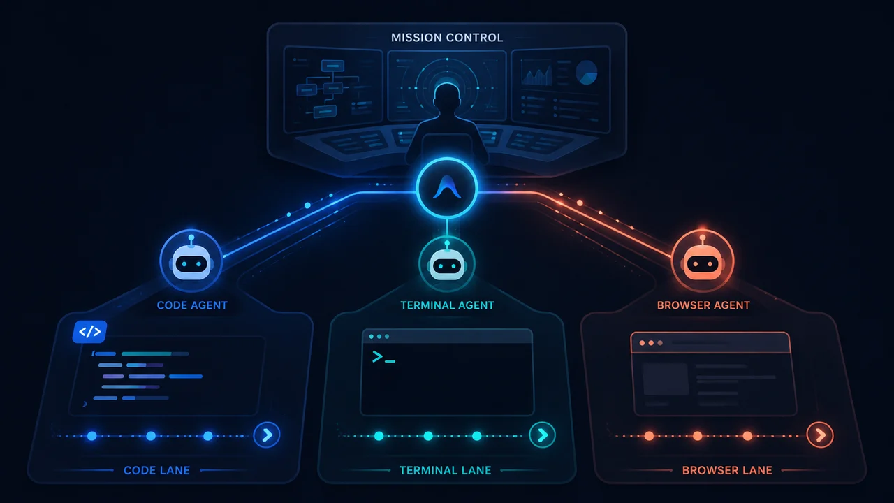 Antigravity Agentic IDE Interface